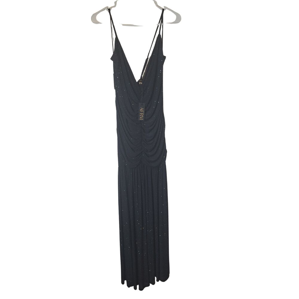 NWT AFRM Noir Sequin Evening Gown Size 1X – Made in Los Angeles